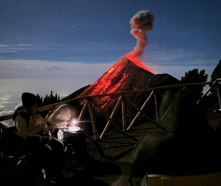 Volcan Acatenango y Fuego